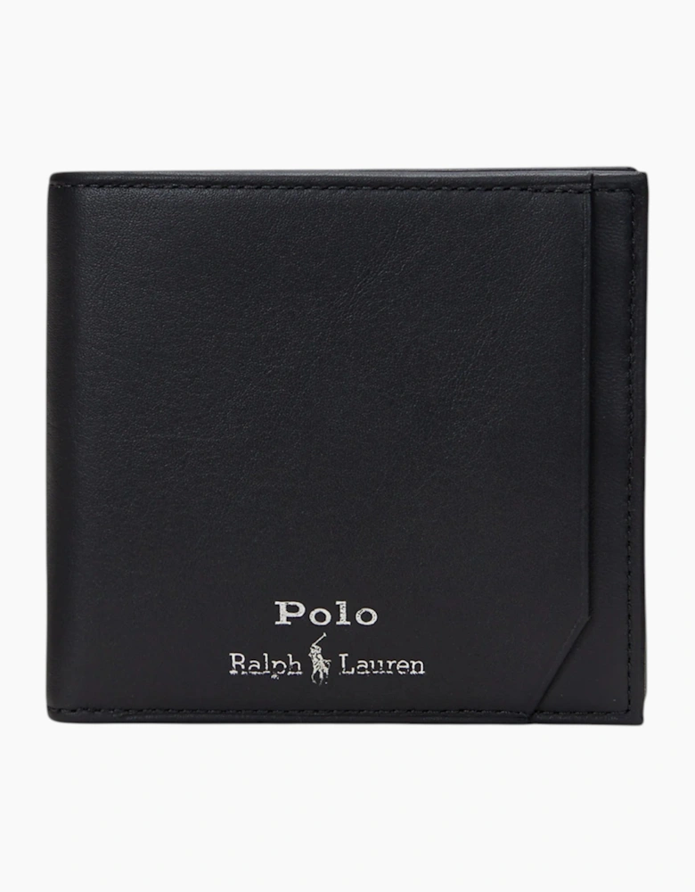 Ralph Lauren Mens Genuine Leather Wallet M Polo Billfold Credit Card Holder