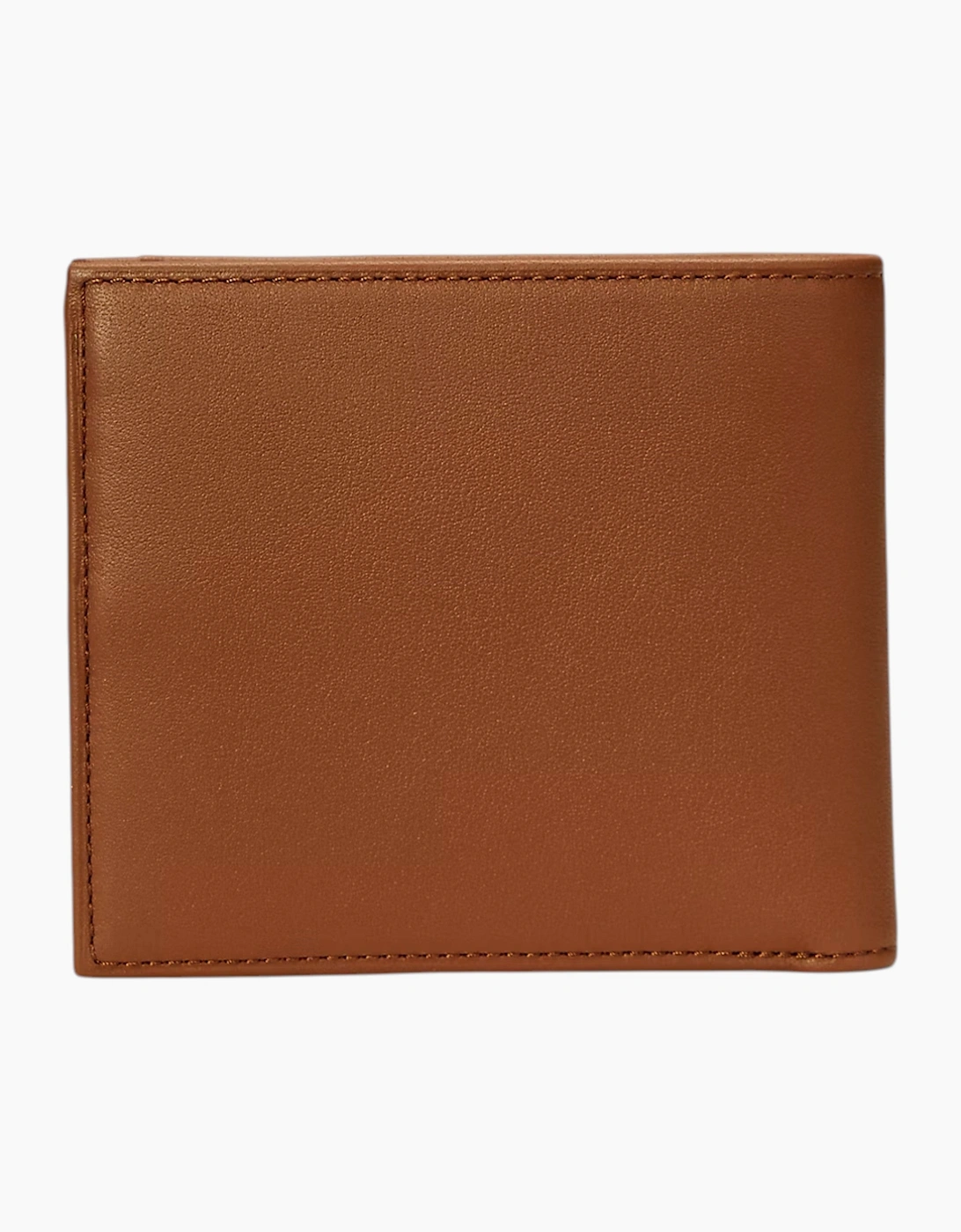 Ralph Lauren Mens Genuine Leather Wallet M Polo Billfold Credit Card Holder Black