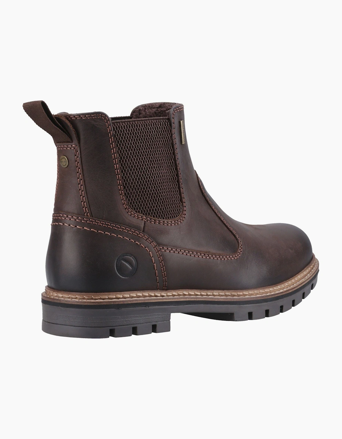 Cotswold Marsh Leather Men's Brown Ankle Boots