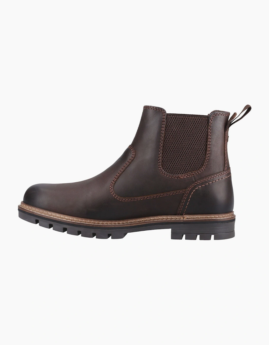 Cotswold Marsh Leather Men's Brown Ankle Boots
