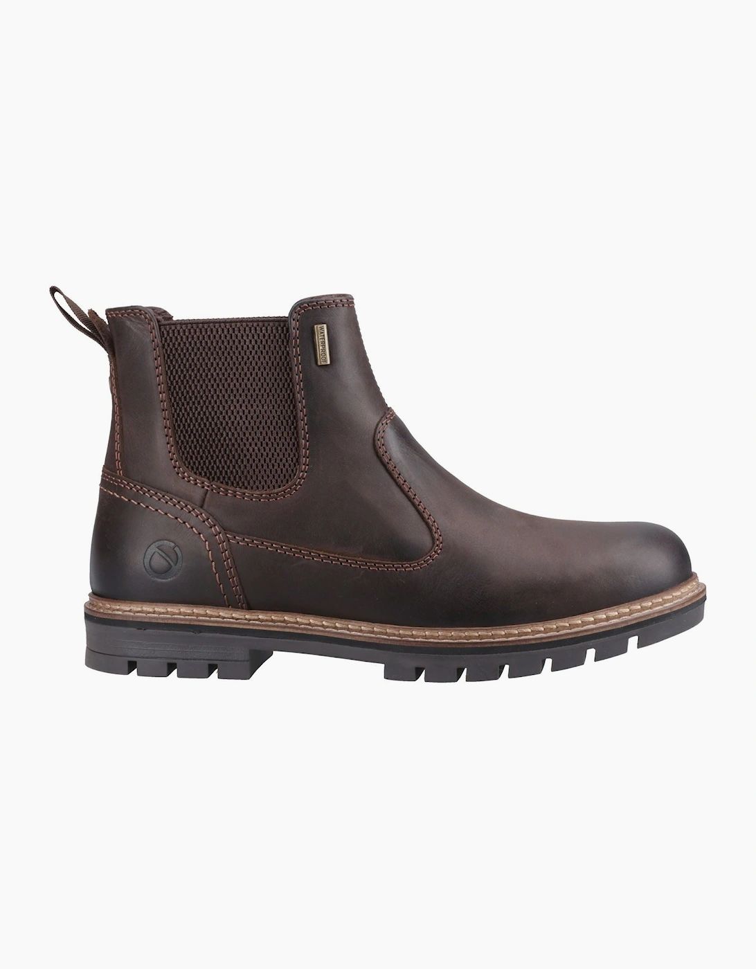 Cotswold Marsh Leather Men's Brown Ankle Boots