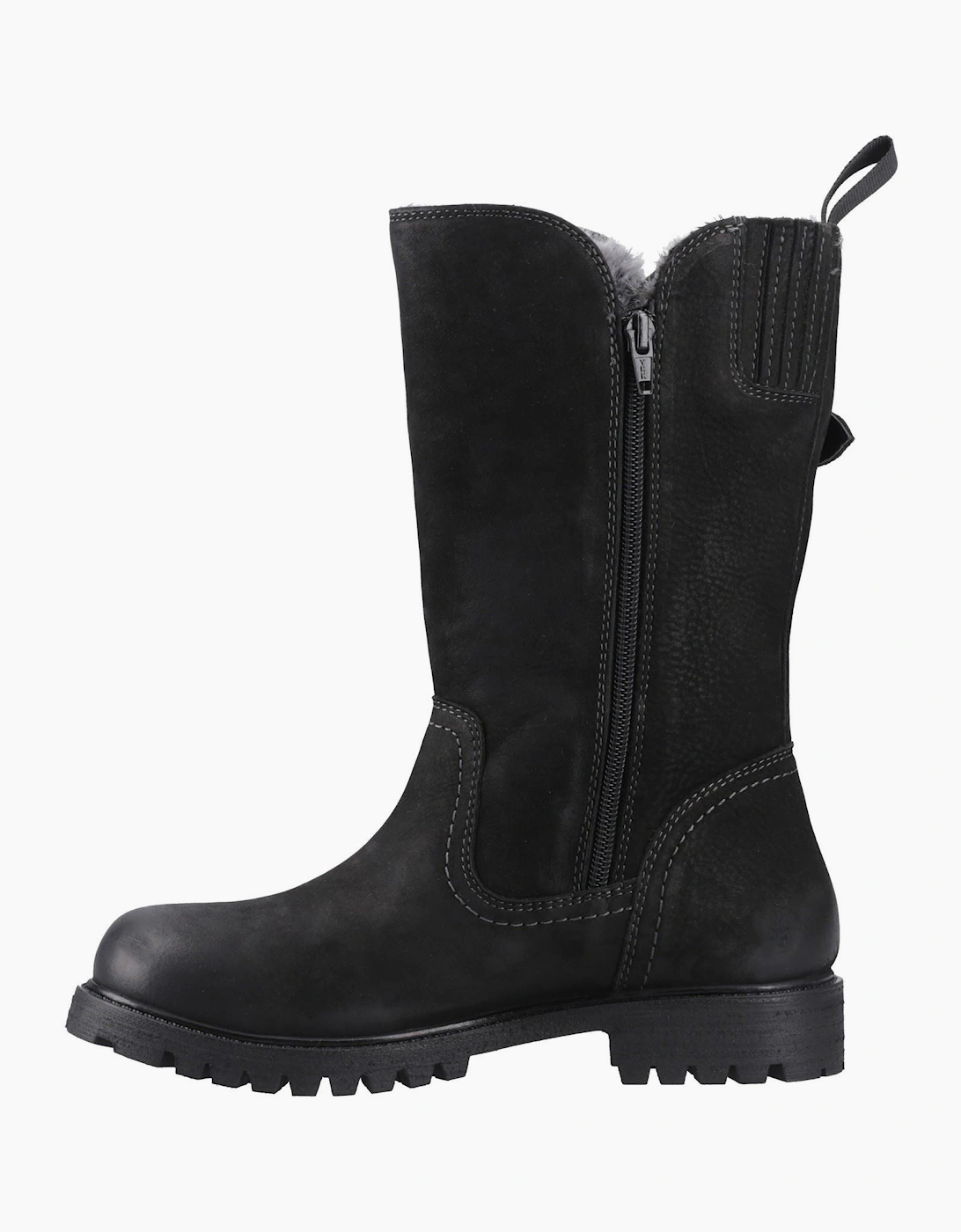 Cotswold Winchcombe Leather Women's Black Boots
