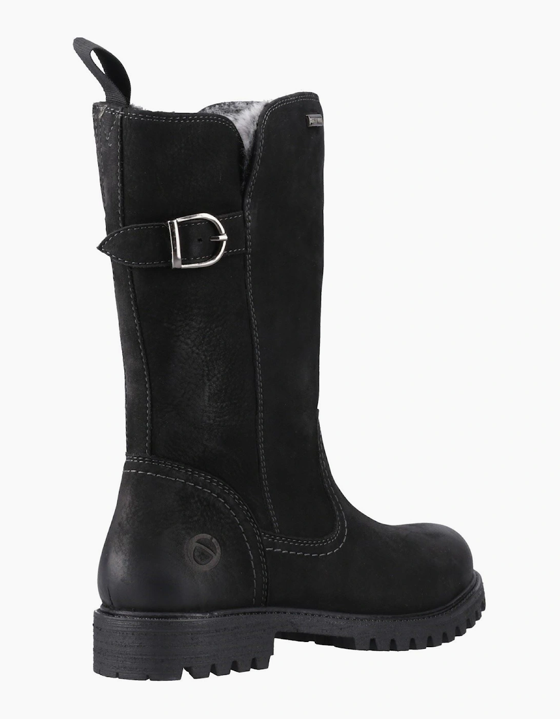 Cotswold Winchcombe Leather Women's Black Boots