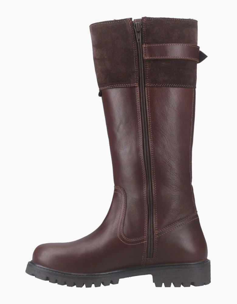 Cotswold Malmesbury Leather Women's Brown Boots