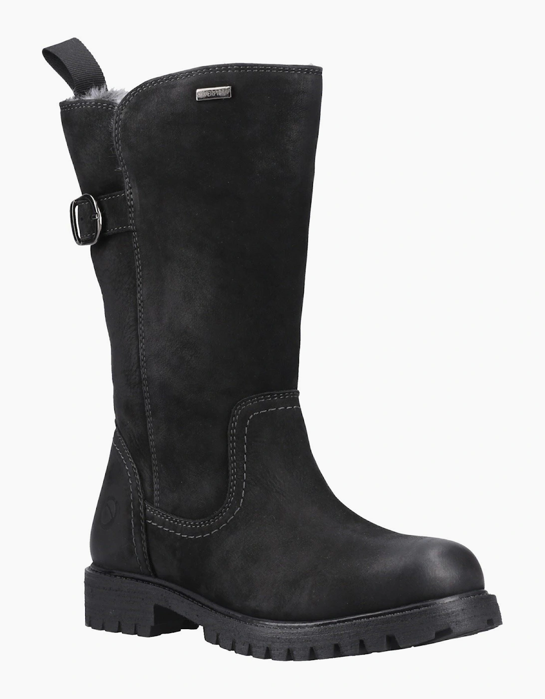 Cotswold Winchcombe Leather Women's Black Boots