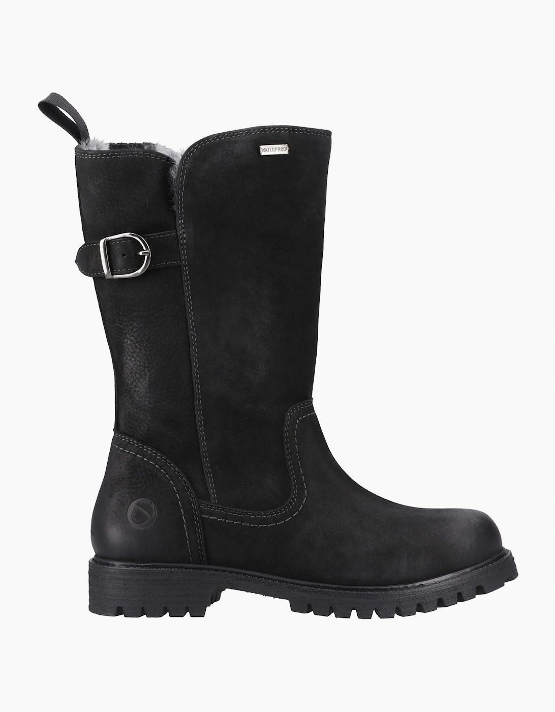 Cotswold Winchcombe Leather Women's Black Boots
