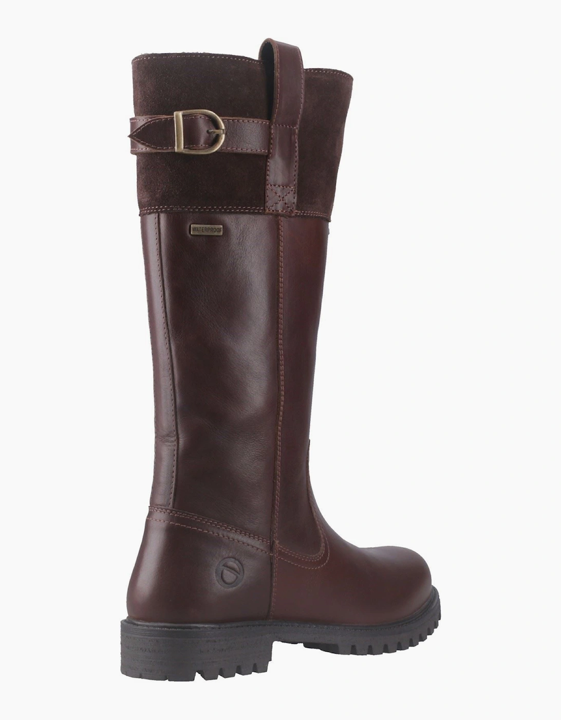 Cotswold Malmesbury Leather Women's Brown Boots