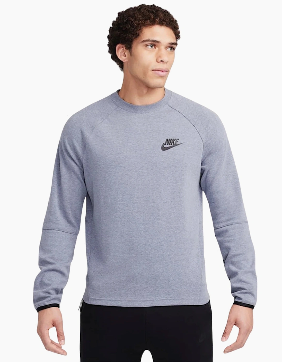 Nike Mens Tech Fleece Grey Sweatshirt