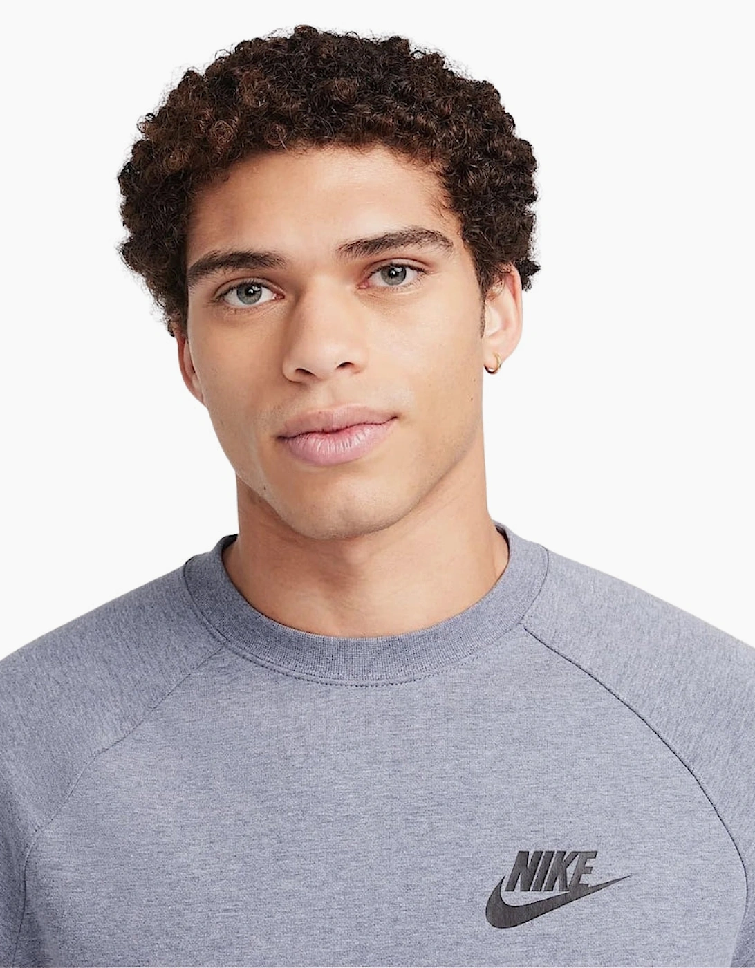Nike Mens Tech Fleece Grey Sweatshirt