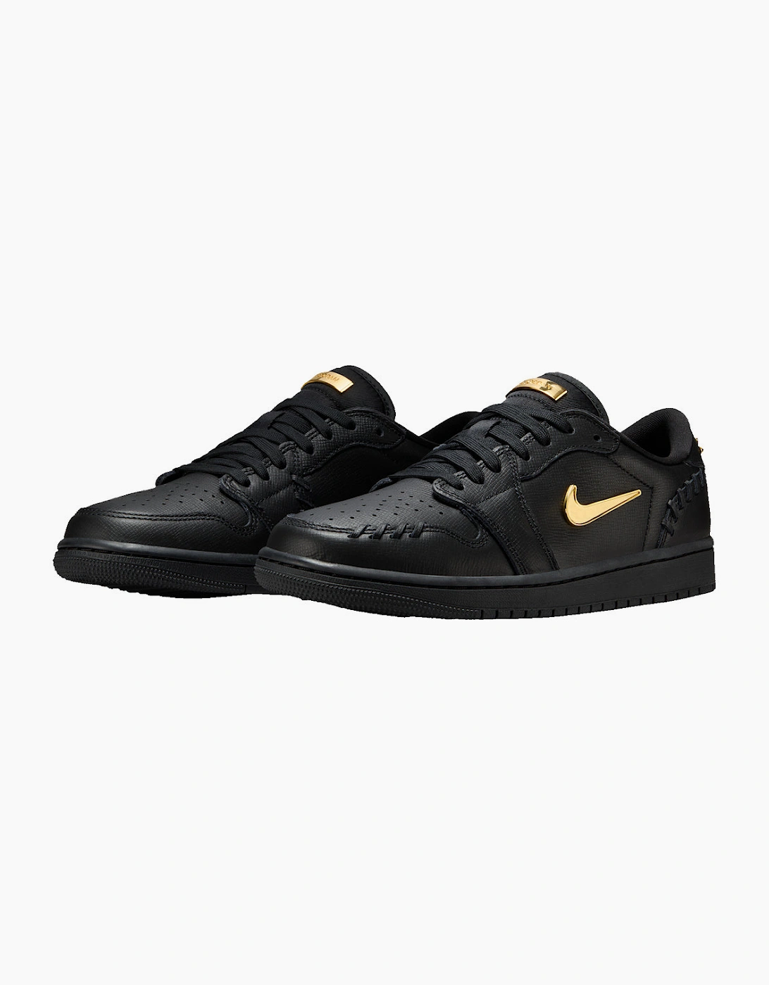 Nike Air Jordan 1 Low Method of Make Women's Black Metallic Gold Trainers
