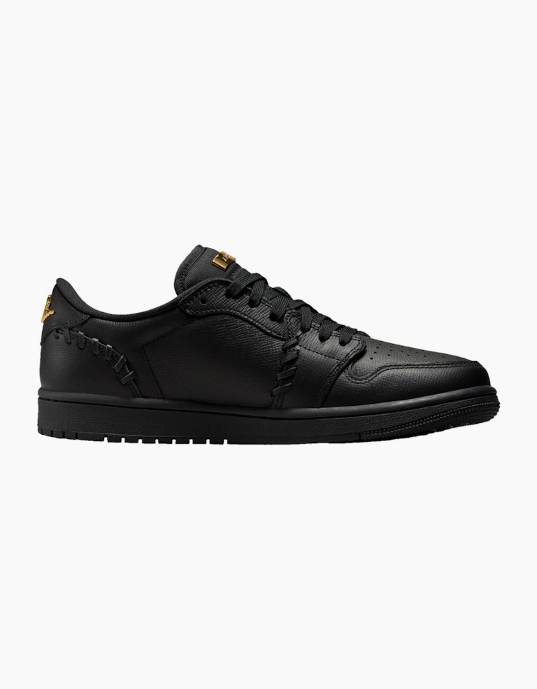 Nike Air Jordan 1 Low Method of Make Women's Black Metallic Gold Trainers