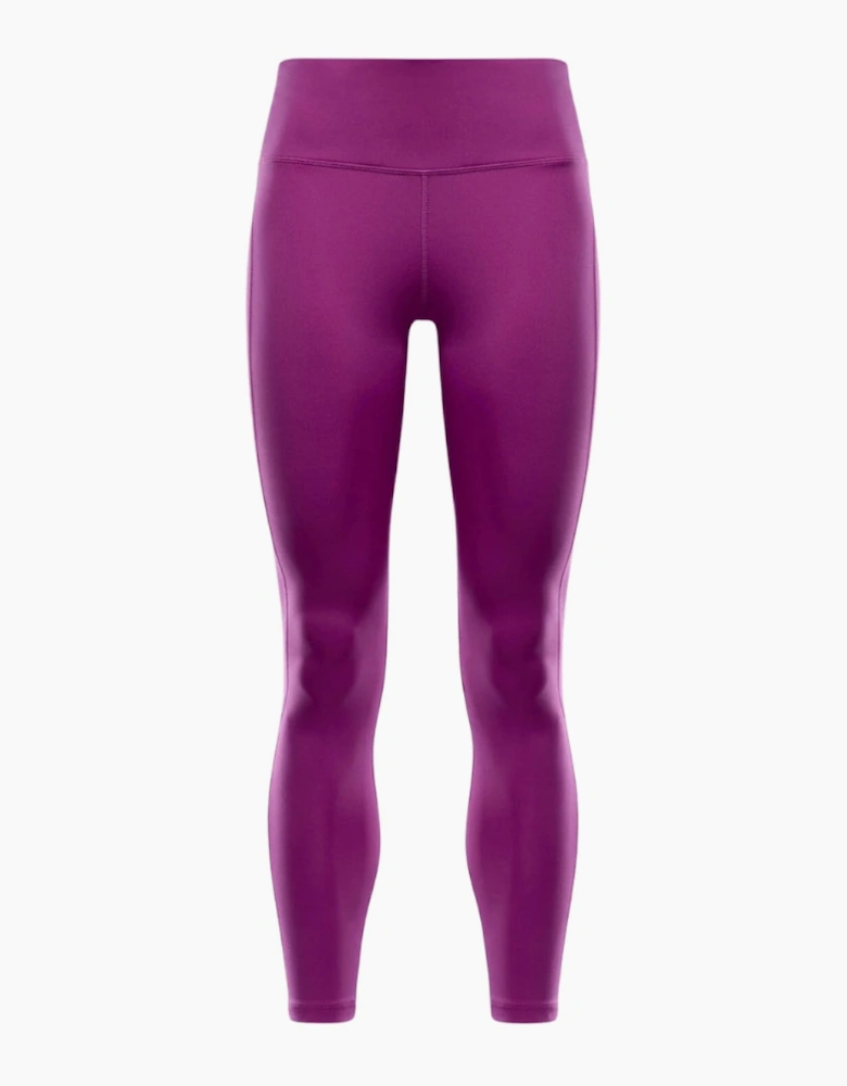 Nike Mid-Rise 7/8 Length With Pocket Purple Running Leggings