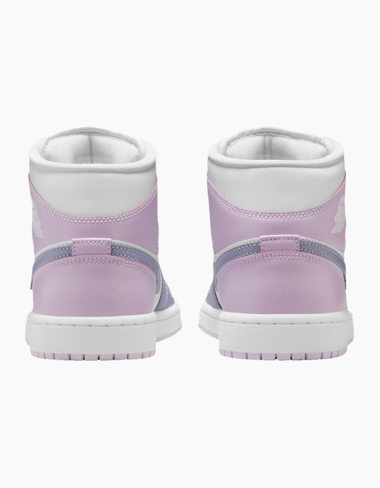 Nike Air Jordan 1 Mid Indigo Haze Doll White Trainers
