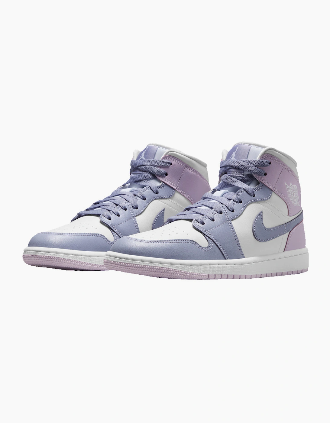 Nike Air Jordan 1 Mid Indigo Haze Doll White Trainers