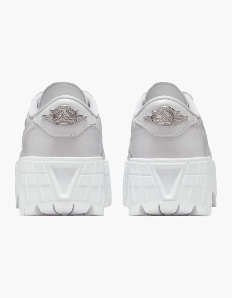 Nike Air Jordan 1 Brooklyn Low White Trainers