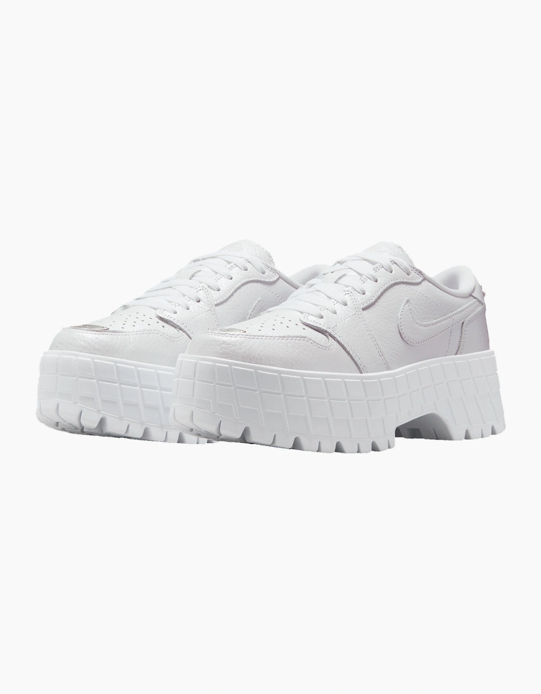 Nike Air Jordan 1 Brooklyn Low White Trainers