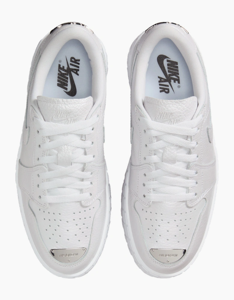 Nike Air Jordan 1 Brooklyn Low White Trainers