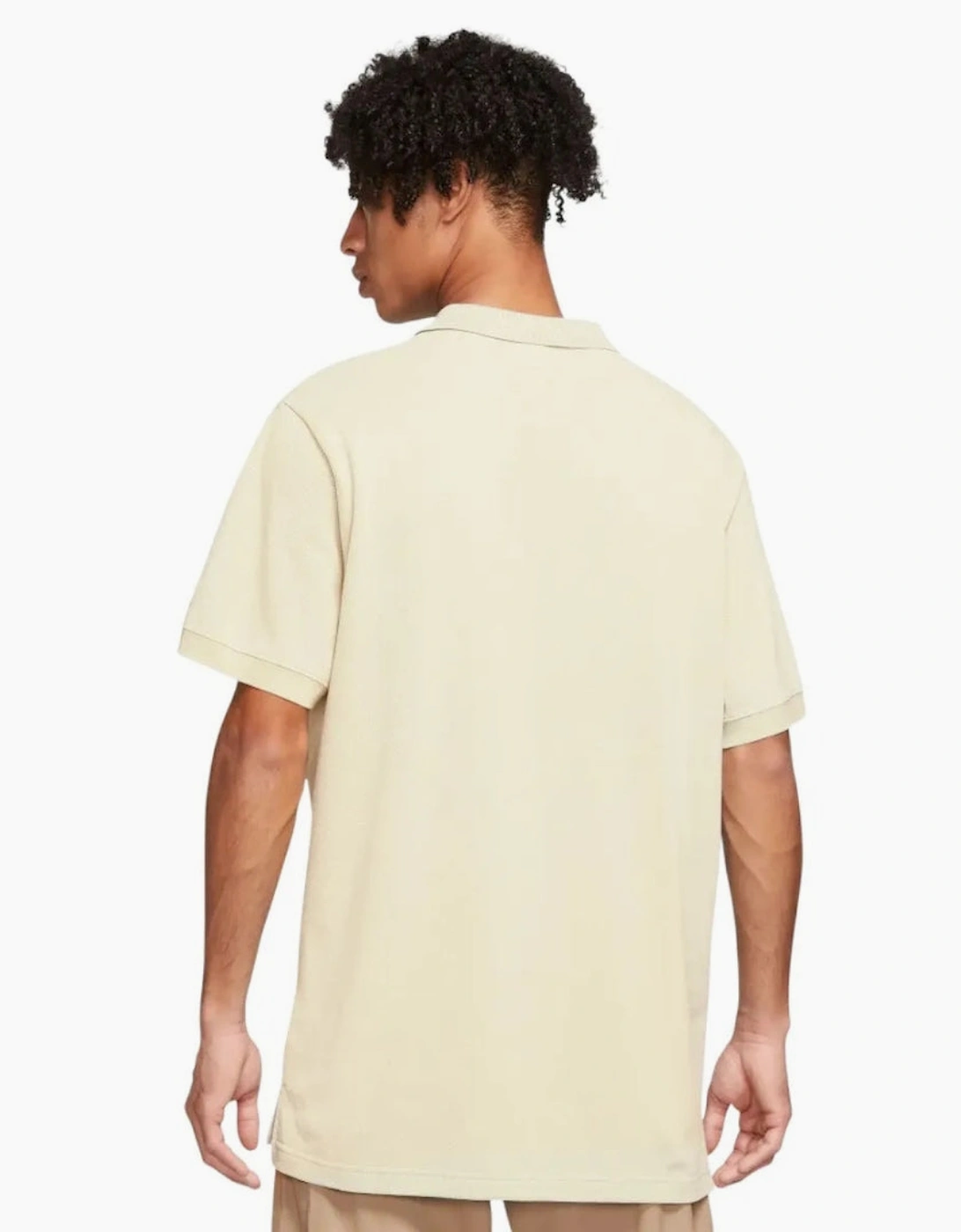 Nike Mens Sportswear Matchup Beige Polo Shirt