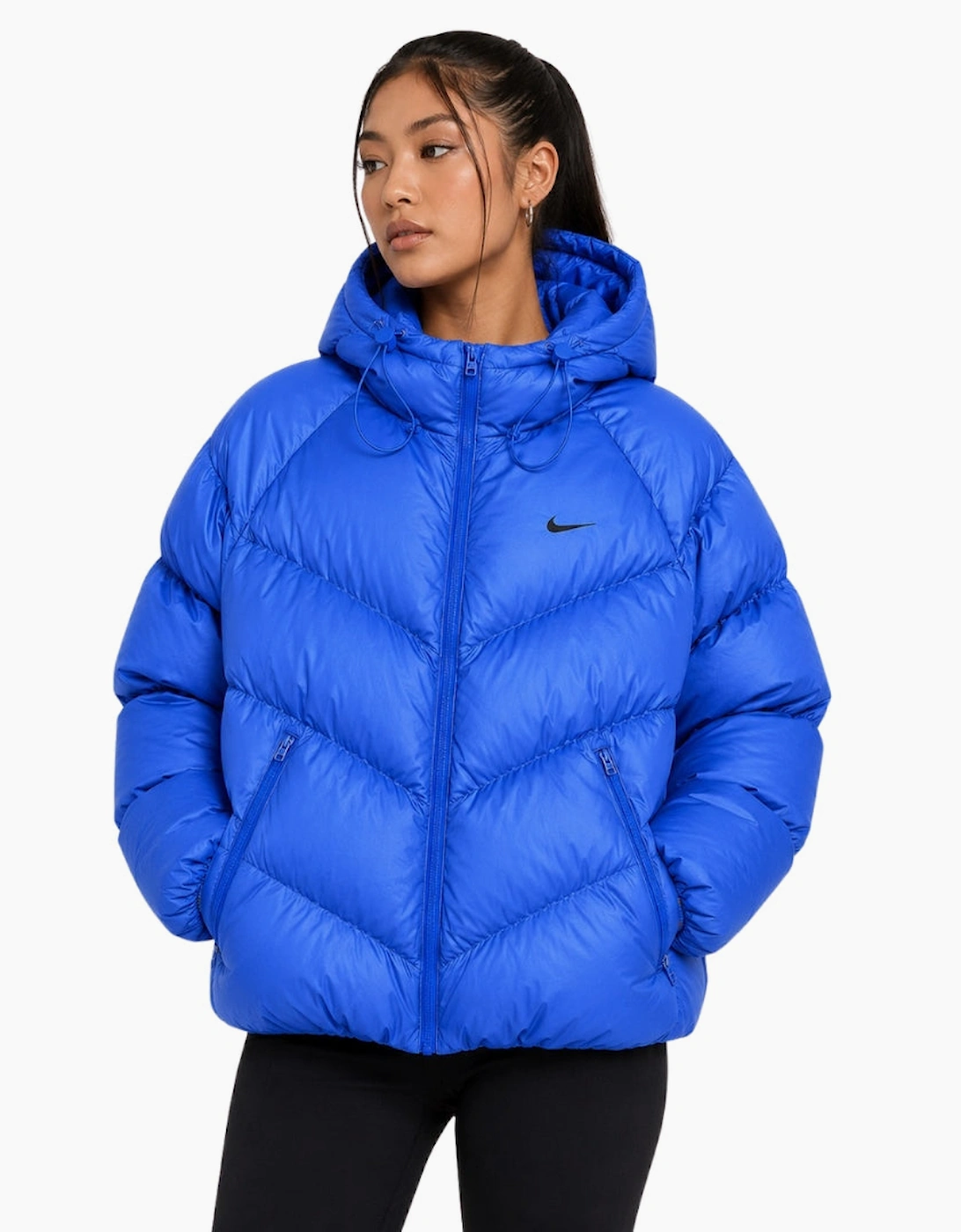 Nike Windpuffer Storm Fit Blue Puffer Jacket