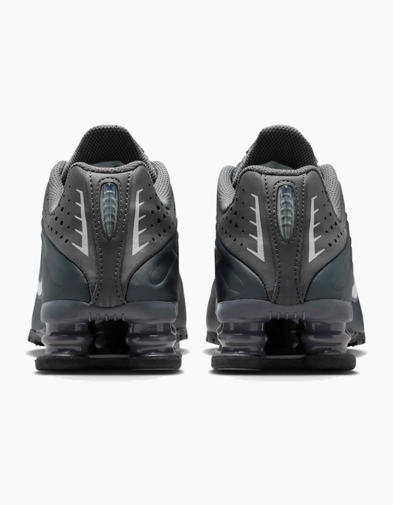 Nike Shox R4 GS Anthracite Iron Grey Trainers