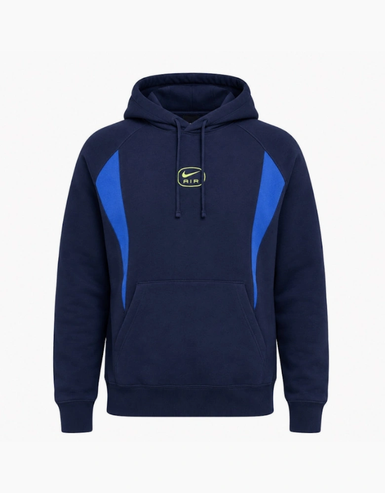 Nike Air Men's Pullover Heritage Navy Blue Hoodie