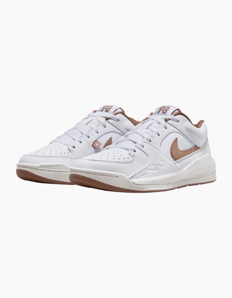 Nike Jordan Stadium 90 Legend White Light Brown Trainers