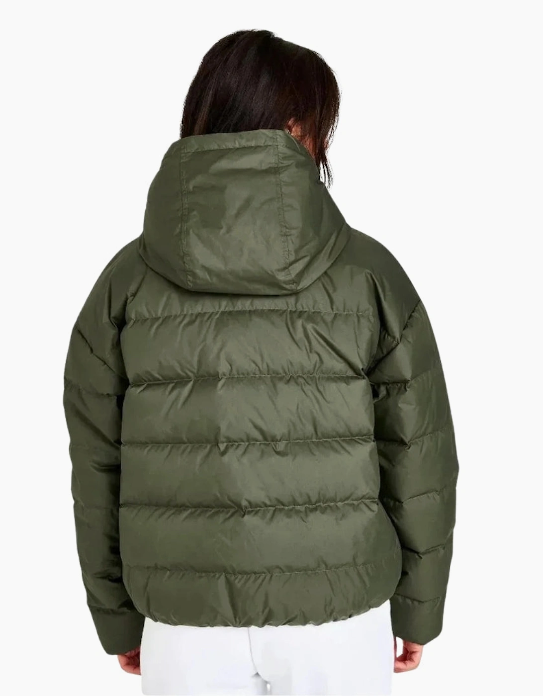 Nike Storm Fit Loose Downfill Khaki Puffer Jacket