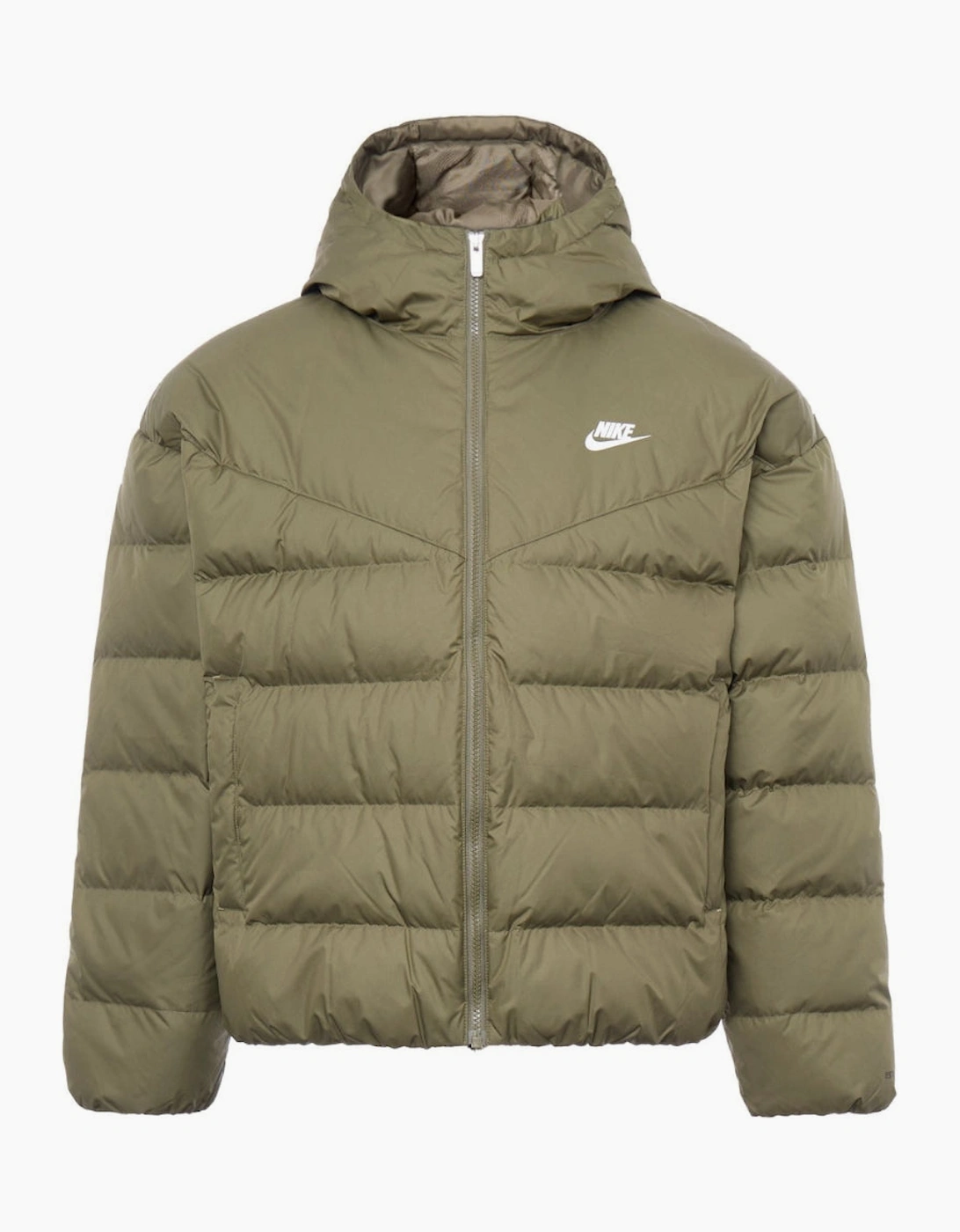 Nike Storm Fit Loose Downfill Khaki Puffer Jacket