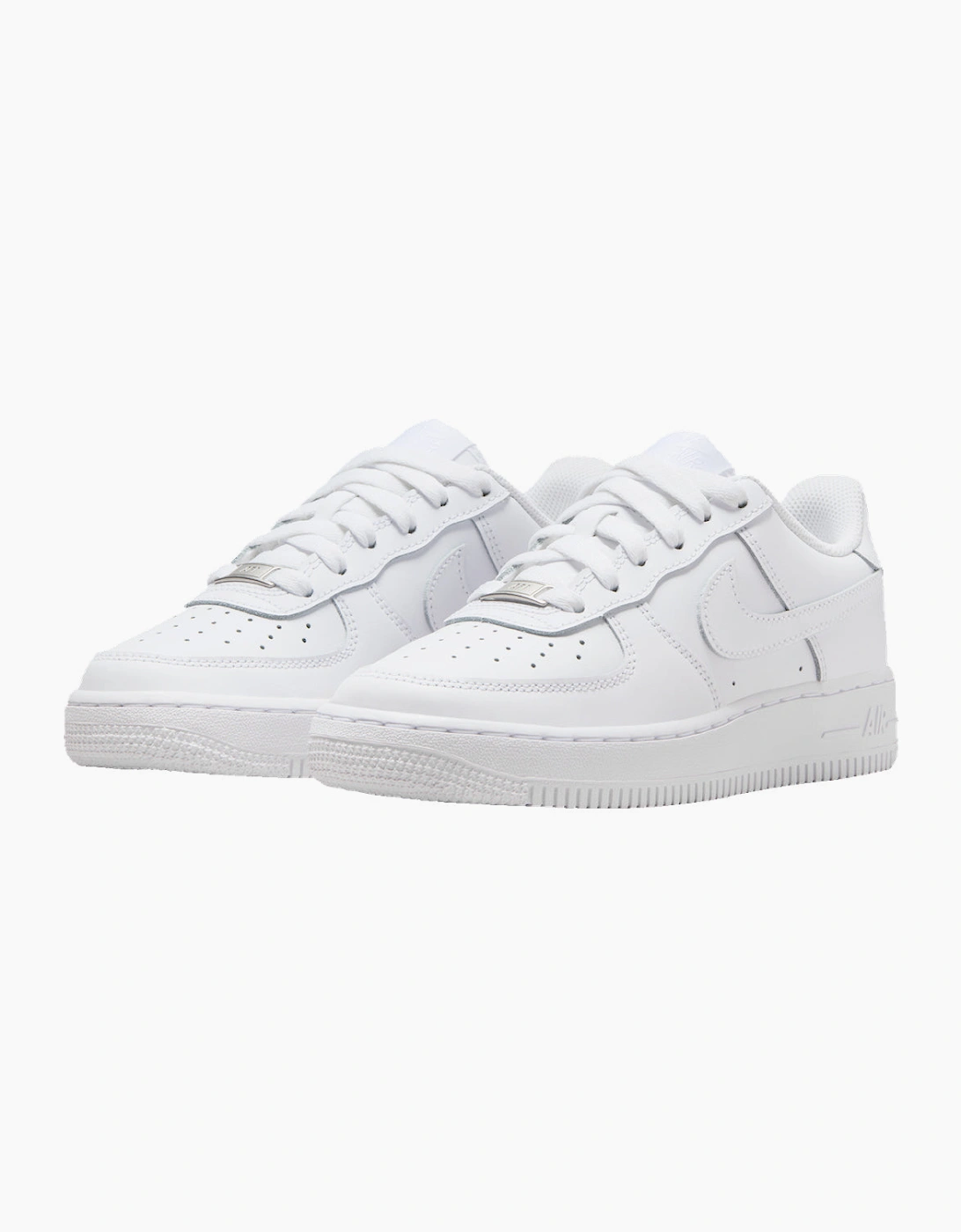 Nike Air Force 1 LE GS Triple White Trainers