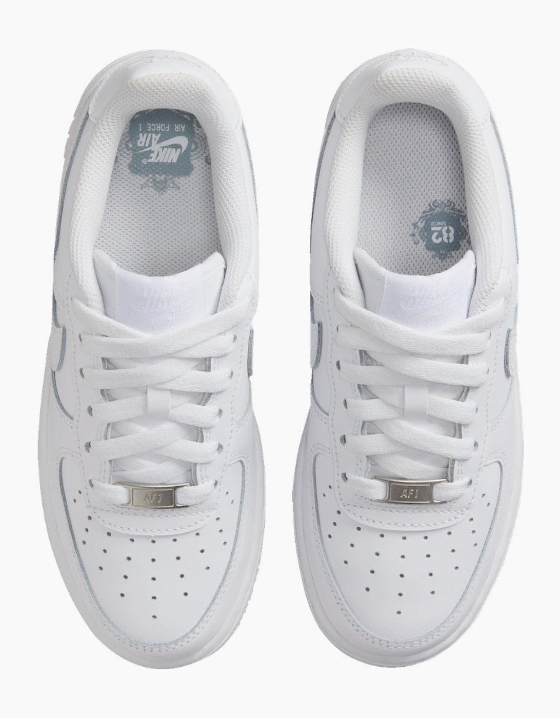 Nike Air Force 1 LE GS Triple White Trainers