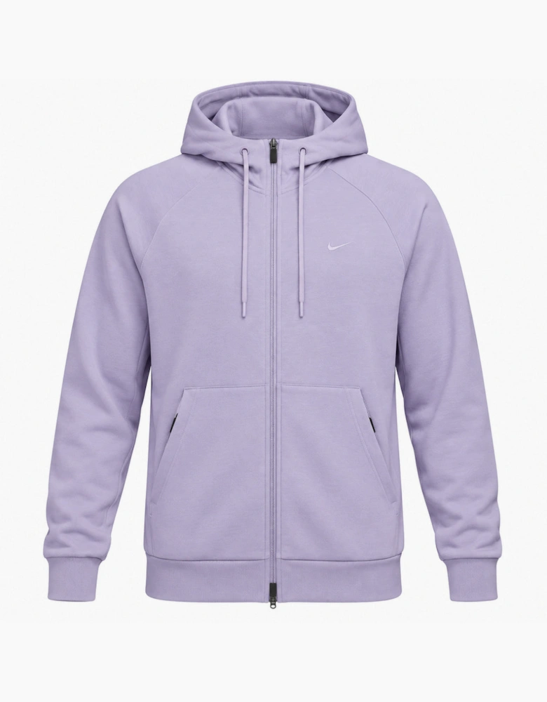 Nike Dri-FIT UV Full-Zip Performance Purple Hoodie