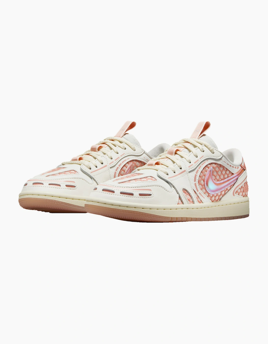 Nike Air Jordan 1 Low Method of Make V3 Sail Washed Coral Trainers