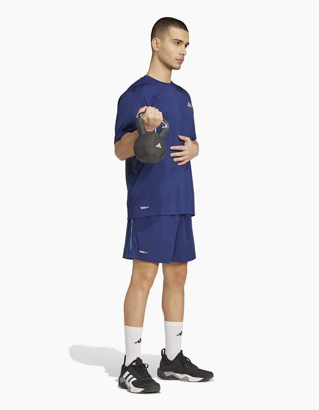 Solid Patterned Regular Fit Running Shorts