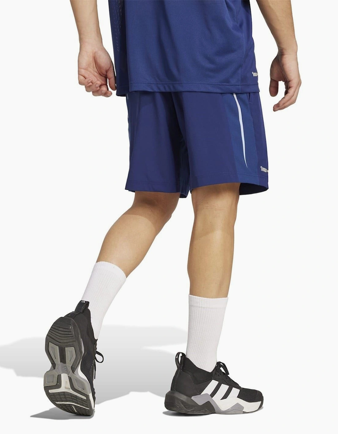 Solid Patterned Regular Fit Running Shorts