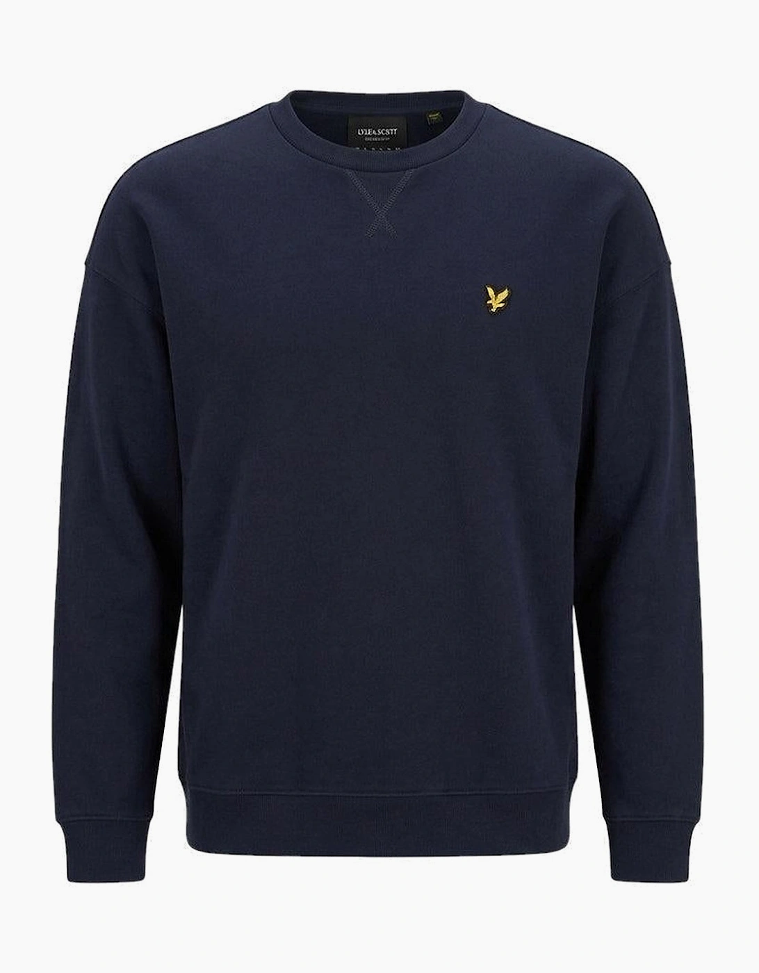 Lyle & Scott Heavyweight Crew Neck Sweatshirt Dark Navy