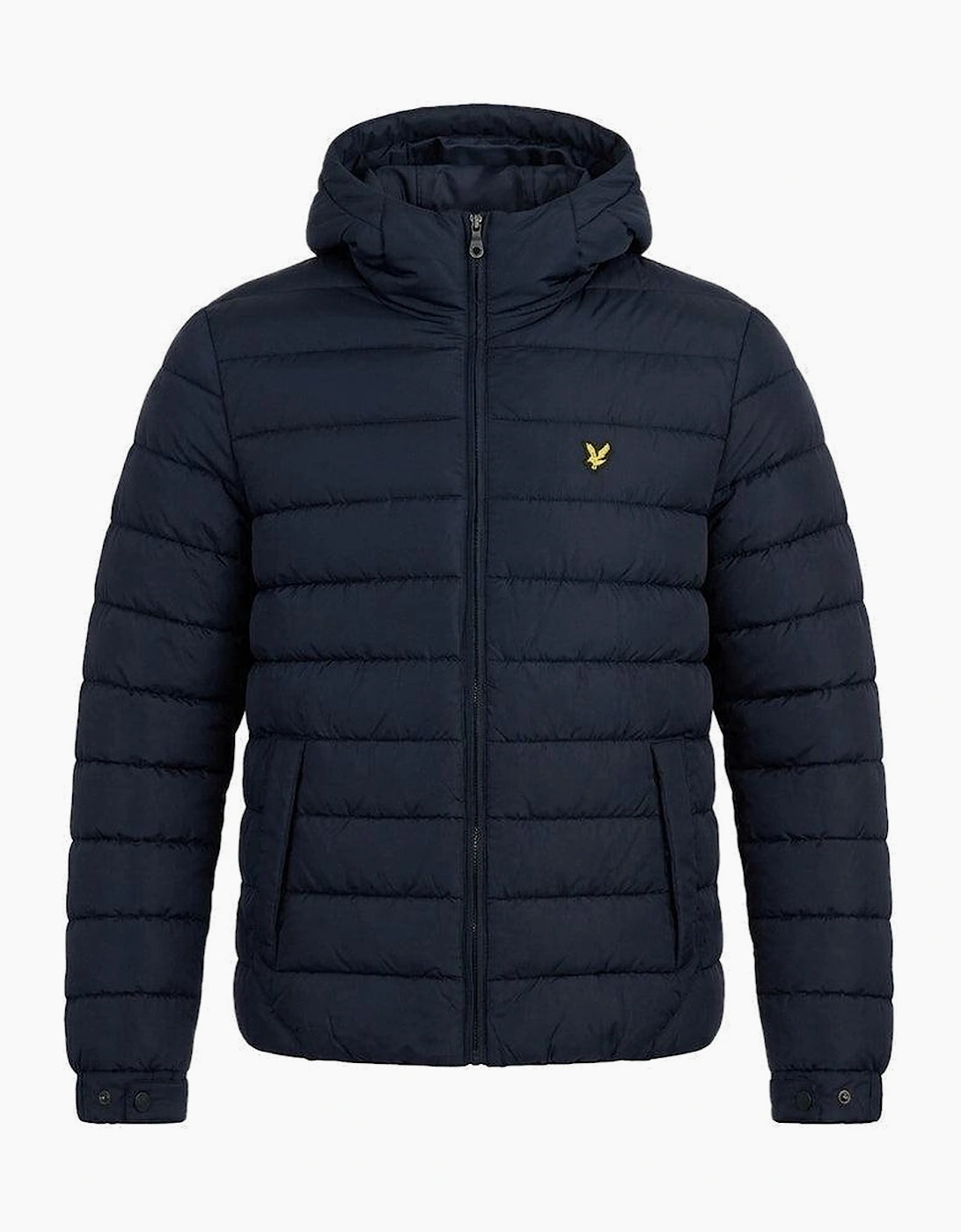 Lyle & Scott Hooded Quilted Jacket Dark Navy