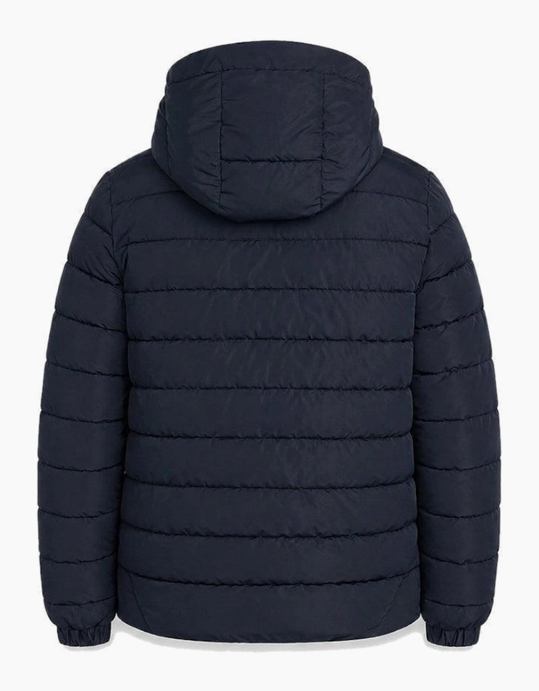 Lyle & Scott Hooded Quilted Jacket Dark Navy