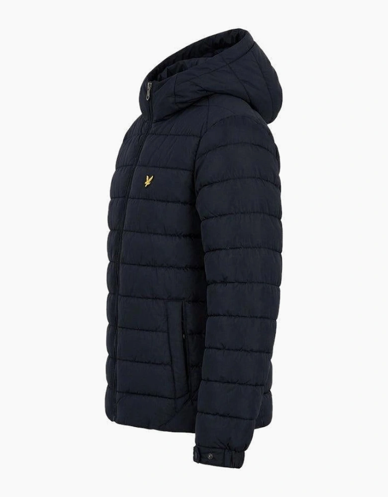 Lyle & Scott Hooded Quilted Jacket Dark Navy