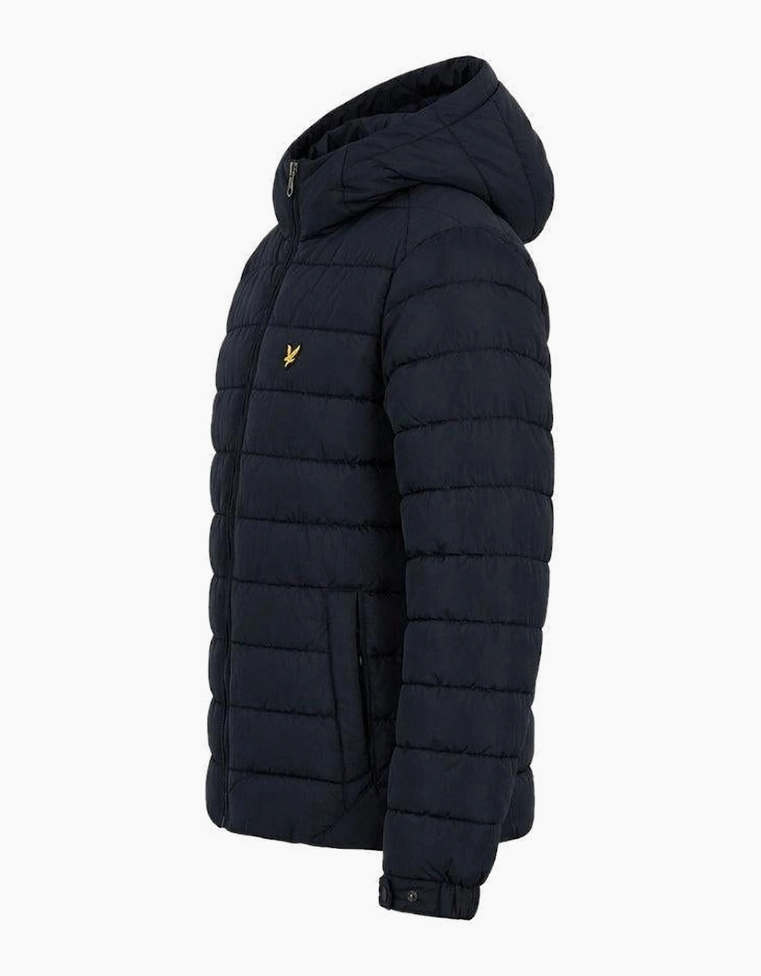 Lyle & Scott Hooded Quilted Jacket Dark Navy