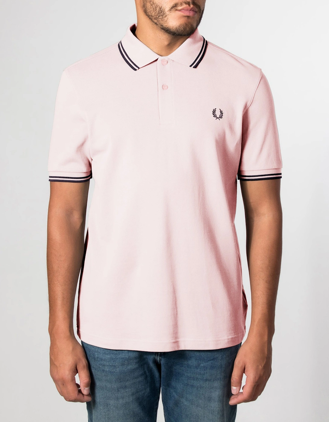 Regular Fit Twin Tipped Fred Perry Polo Shirt
