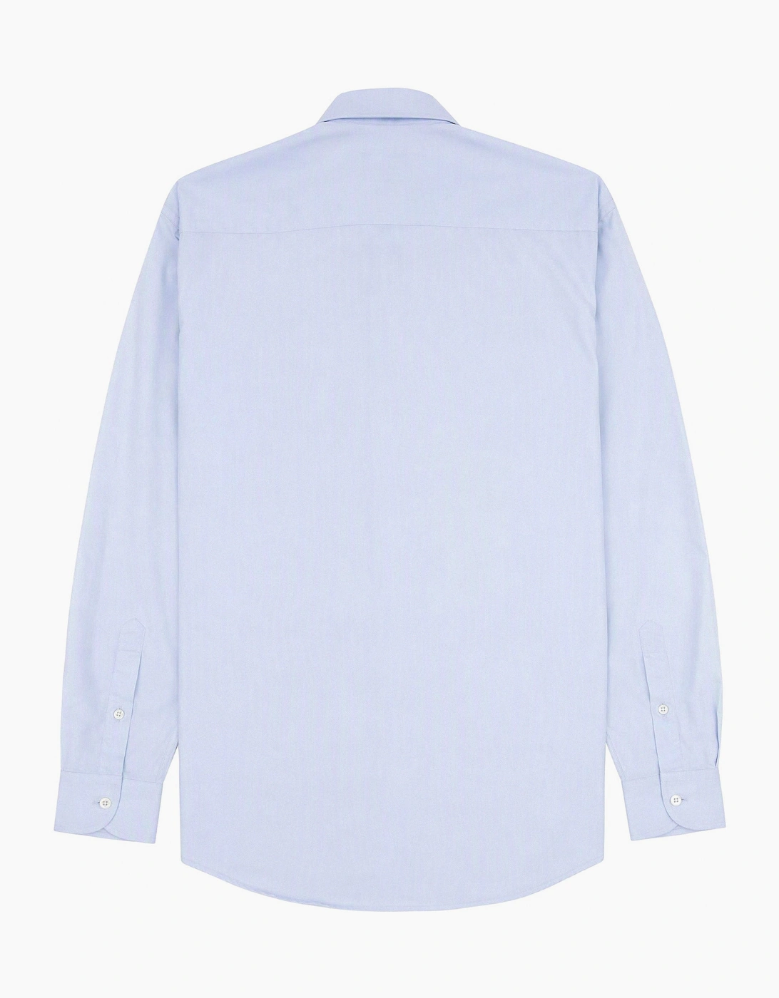 Emporio Armani Long Sleeve Cotton Shirt BLUE