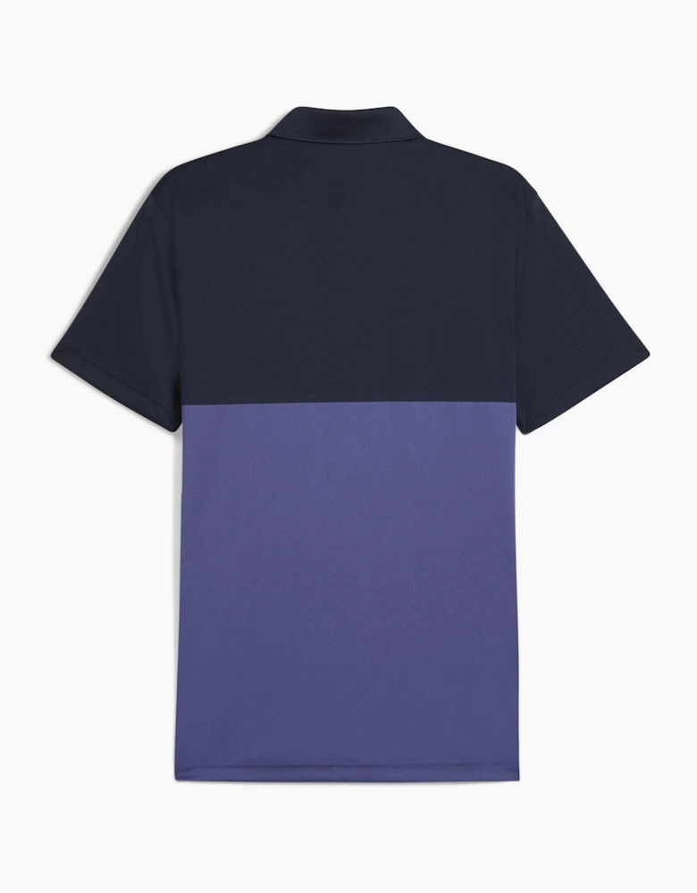 Mens Pure 2.0 Colorblock Polo Shirt