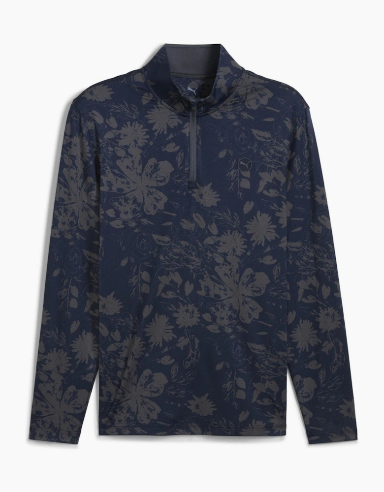 Mens Pure 2.0 Rose Quarter Zip Jumper