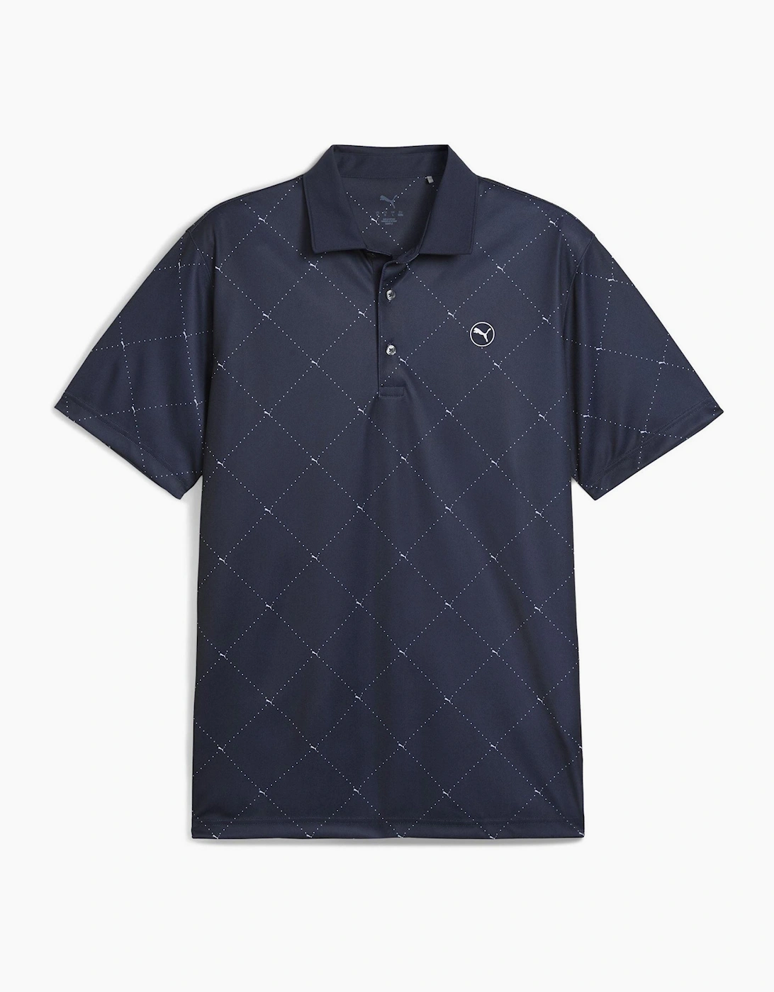 Mens Pure 2.0 Argyle Polo Shirt