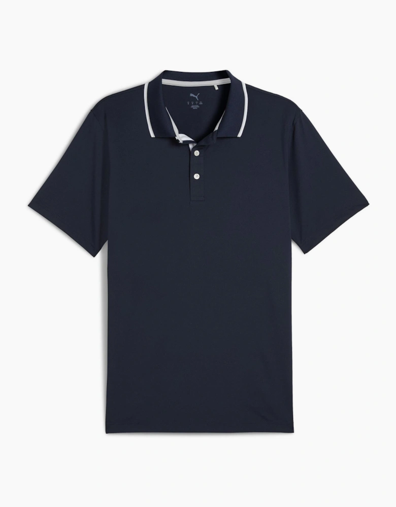 Mens Mattr Elevated Solid Polo Shirt