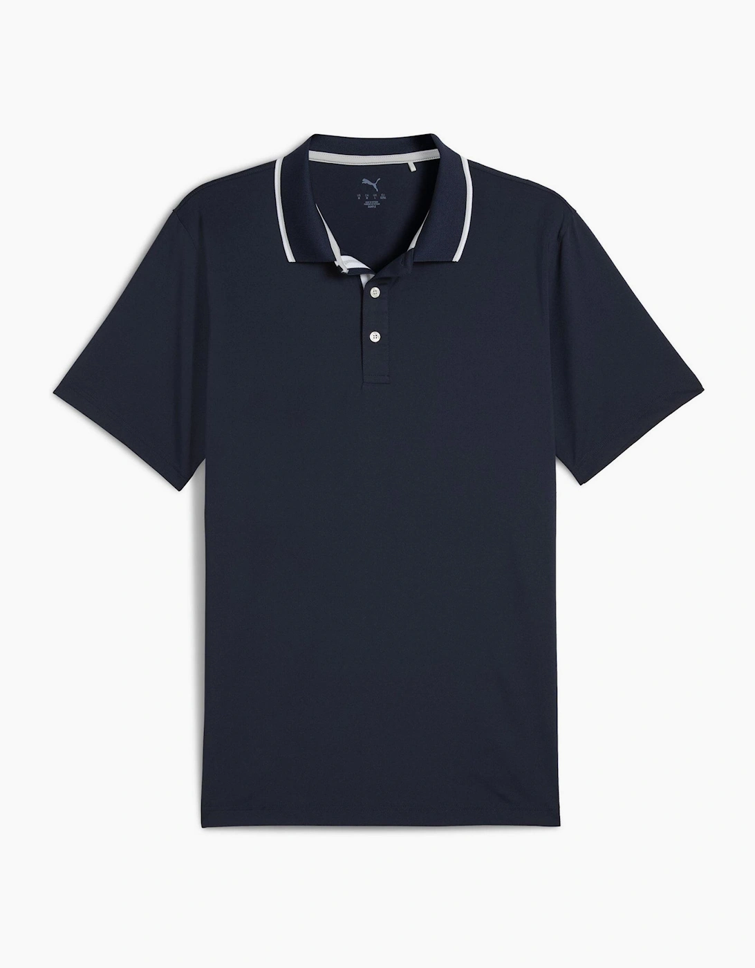 Mens Mattr Elevated Solid Polo Shirt