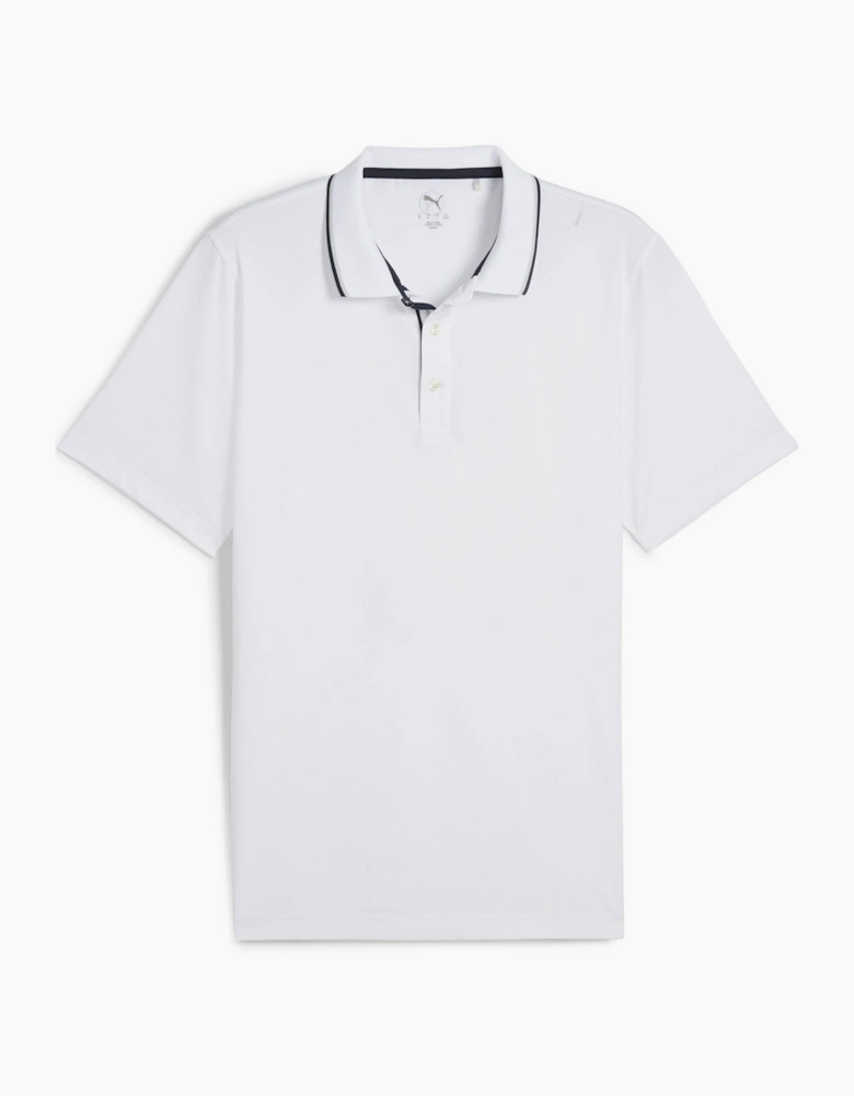 Mens Mattr Elevated Solid Polo Shirt