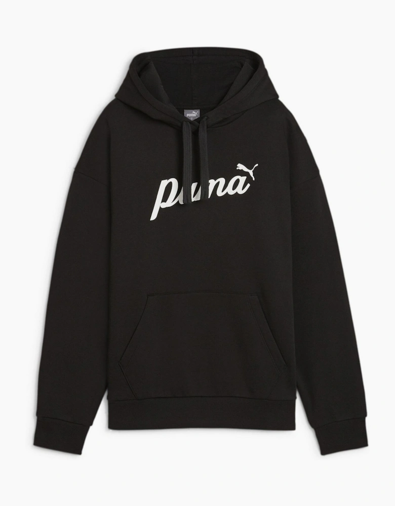 Womens Script Hoodie Fl Hoody