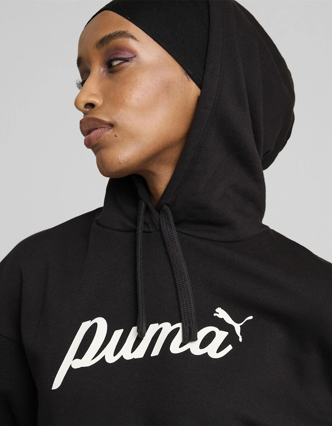 Womens Script Hoodie Fl Hoody