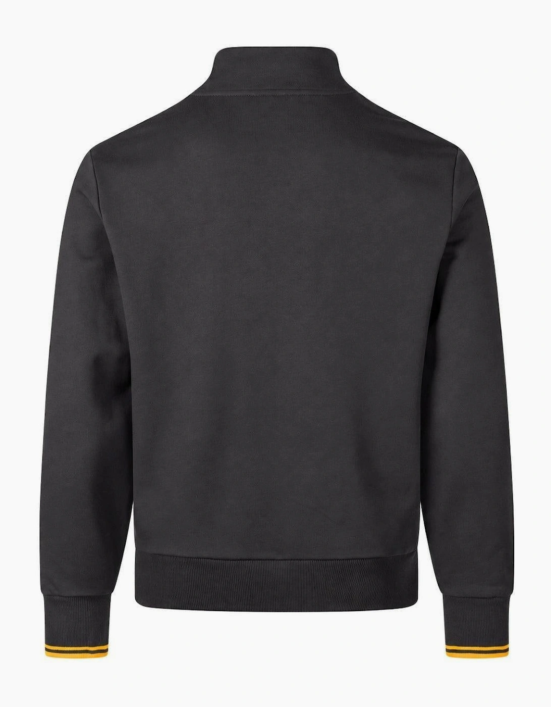 Fred Perry Half Zip Sweatshirt Anchor Grey/Golden
